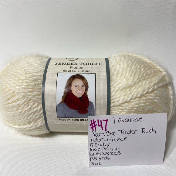 Hobby Lobby Other Bundle Of 5 Yarn Bee Tender Touch From Hobby